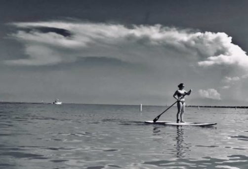 Beginner Paddleboard Yoga