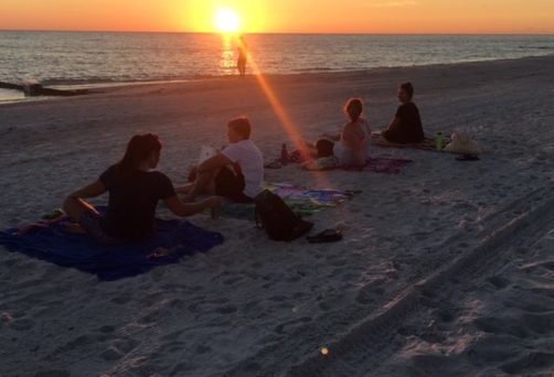 Beach Sunset Yoga Pop-Up Class