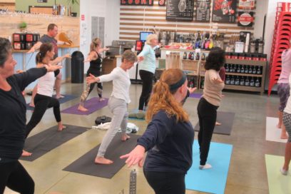 Lucky’s Market Yoga Brunch