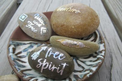 DIY Intention Rocks Workshop