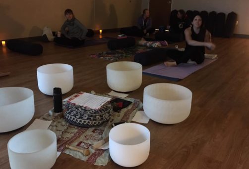 Singing Bowl Restorative Yoga