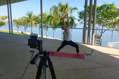 Live Zoom Pop-Up Patio Flow Yoga