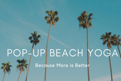 Pop-Up Beach Yoga