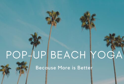 Pop-Up Beach Yoga