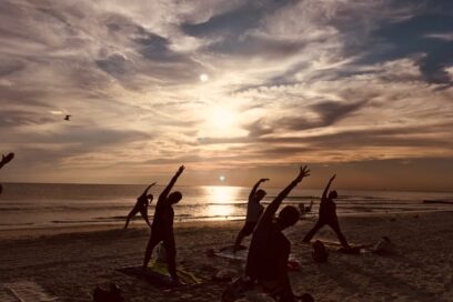 Pop-Up Sunset Beach Yoga