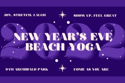 NYE Beach Yoga