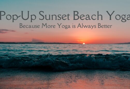 Pop-Up Sunset Beach Yoga