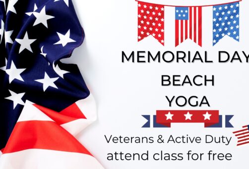 Memorial Day Beach Yoga