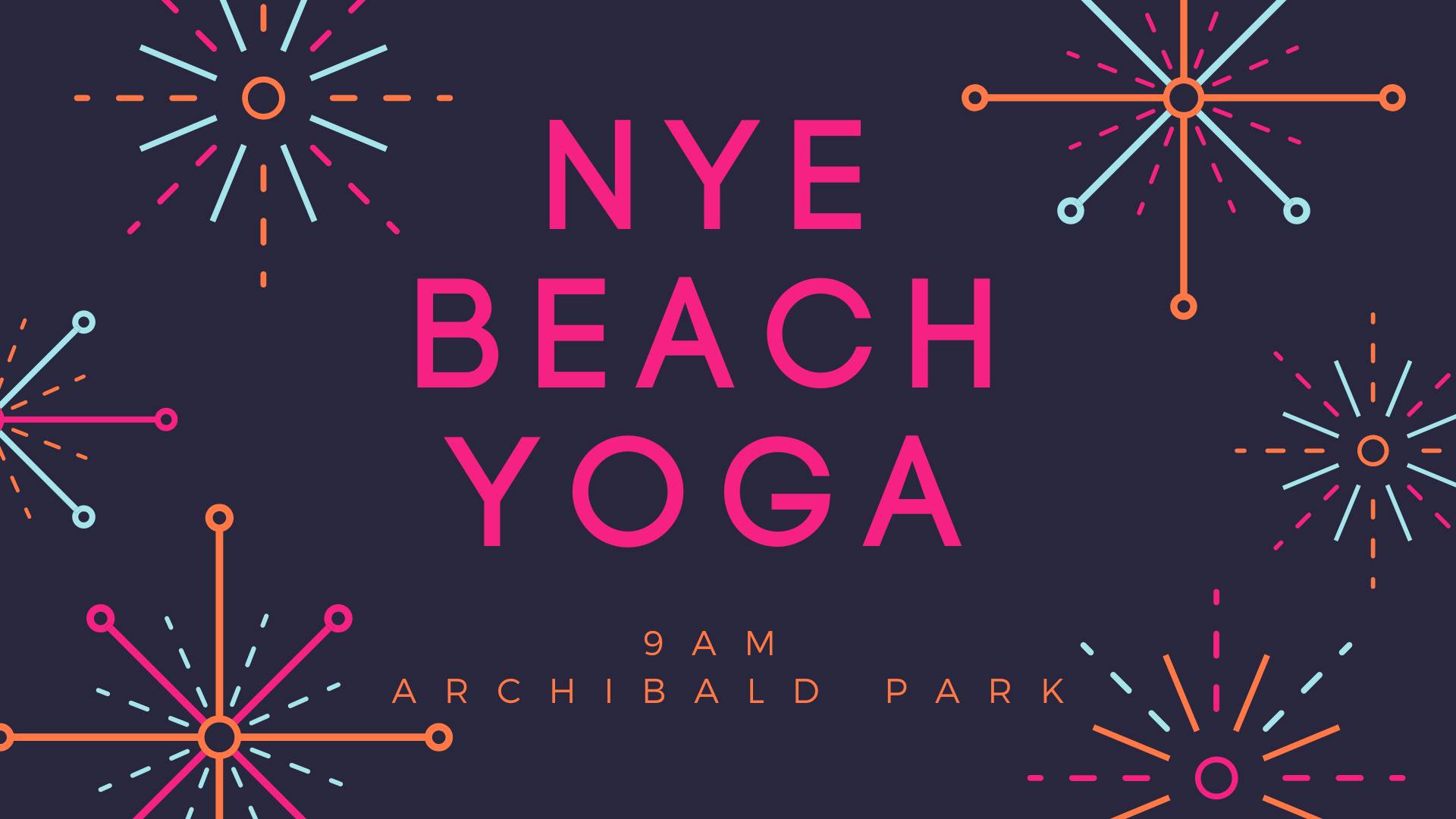 NYE Beach Yoga Madeira Beach Yoga
