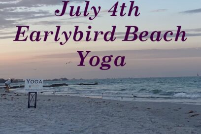 July 4th Earlybird Beach Yoga