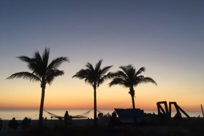 Pop Up Sunset Beach Yoga