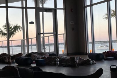 Crystal Bowls and Restorative Yoga