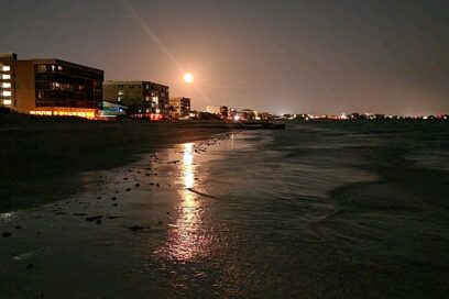 June Full Moon Beach Yoga