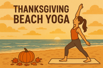 Thanksgiving Beach Yoga