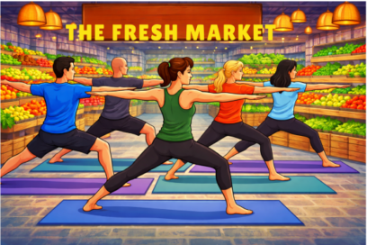 Yoga in Fresh Market