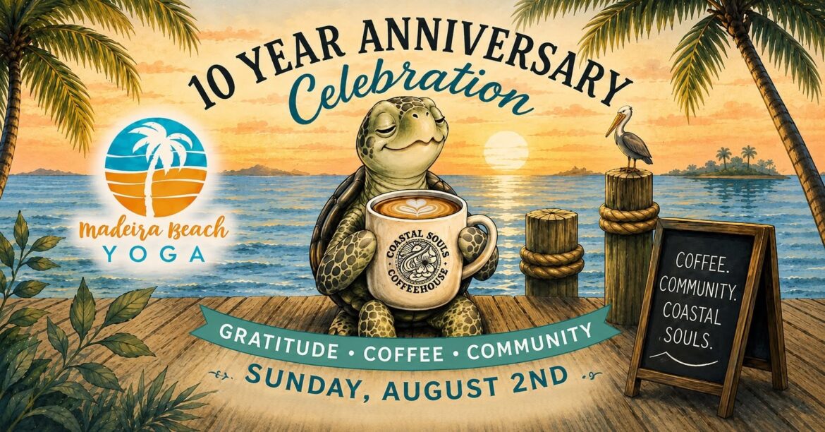 Madeira Beach Yoga 10 Year Anniversary